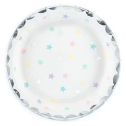 Papptallerkener Unicorn Stars