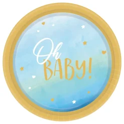 Papptallerken Oh Baby Boy