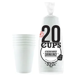 Party Cups Hvite