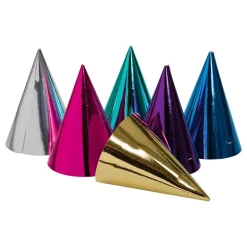 Partyhatter Metallic Flerfargede