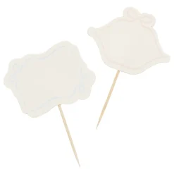 Partypicks Sløyfe Blå/Rosa