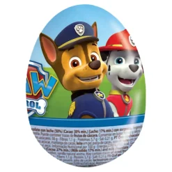 Paw Patrol Store Sjokoladeegg