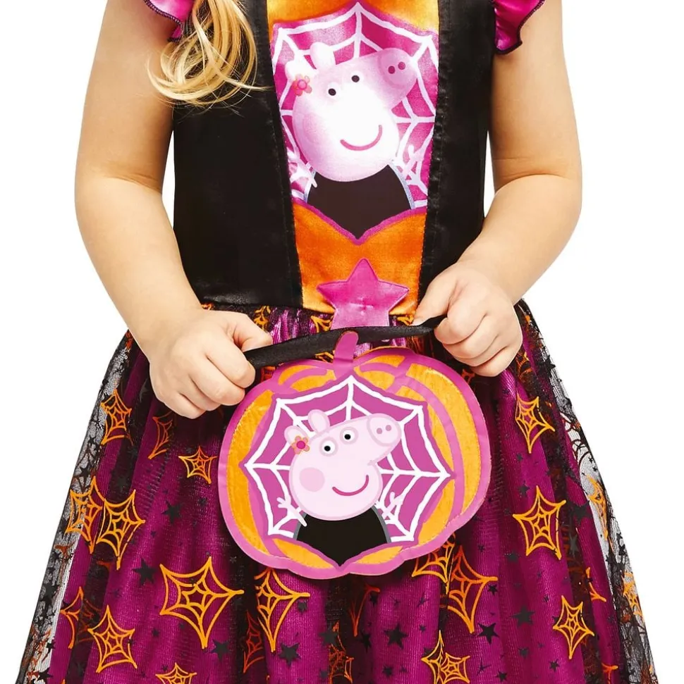 Peppa Gris Halloween Kjole Barn Kostyme