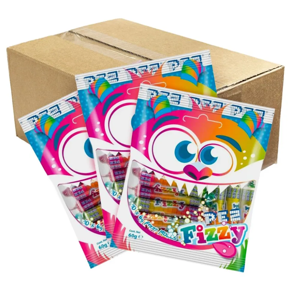 PEZ Fizzy Rolls Bag Storpakning