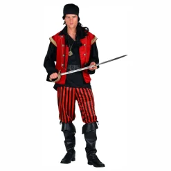 Pirat Black Beard Deluxe Kostyme