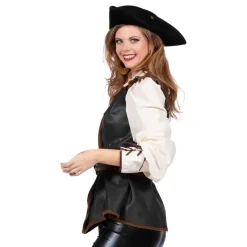 Piratjakke Deluxe Dame Kostyme