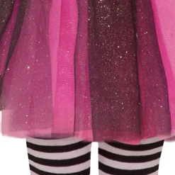 Piratkjole Rosa Kids Maskerade Kostyme
