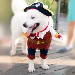 Pirat Kostyme for Katt/Hund