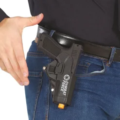 Pistol med hylster