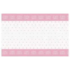Plastduk Baby Shower Rosa