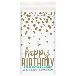 Plastduk Happy Birthday Gull