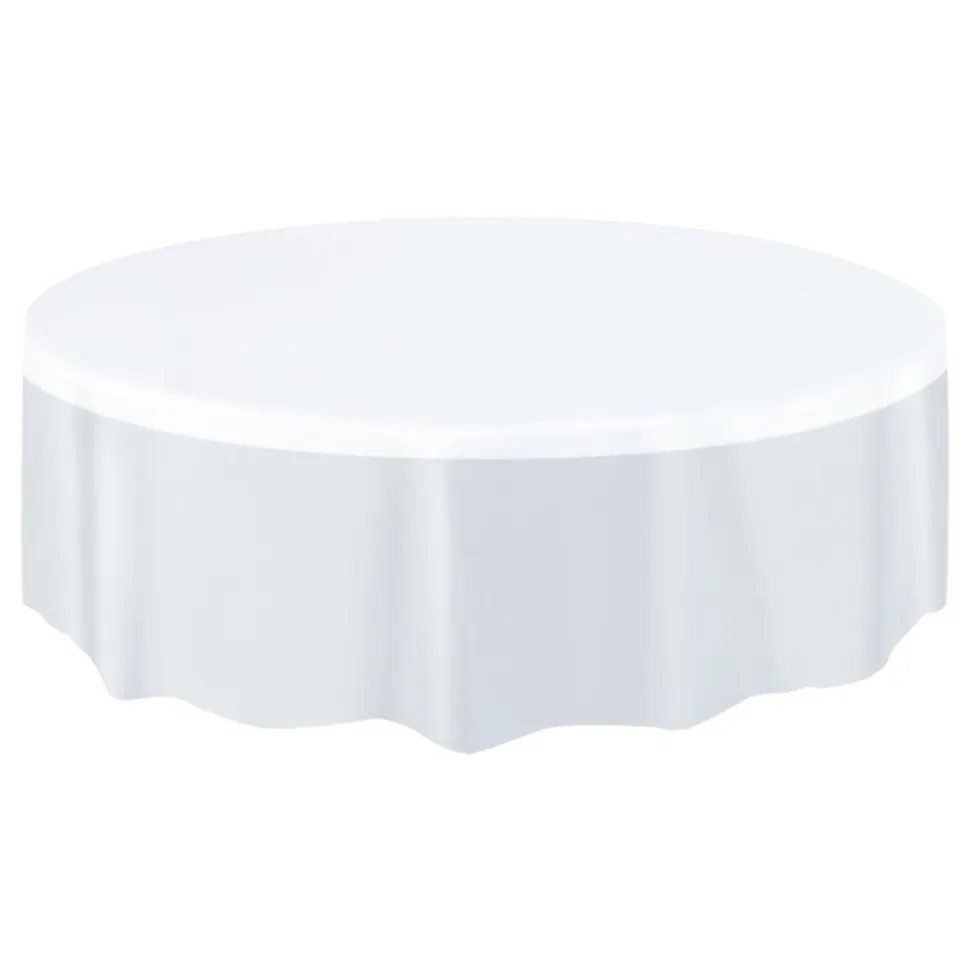 Plastduk Rund Gjennomsiktig