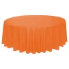 Plastduk Rund Oransje