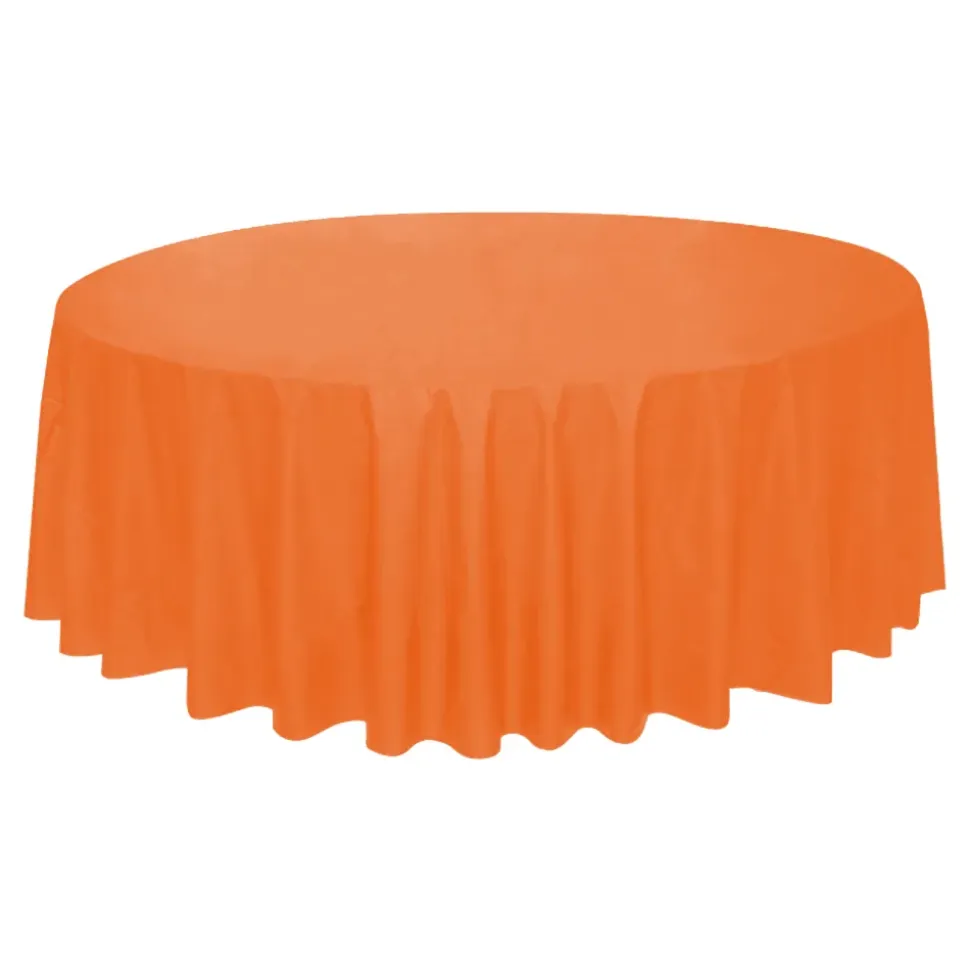 Plastduk Rund Oransje