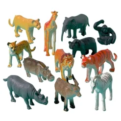 Plastfigurer Jungeldyr