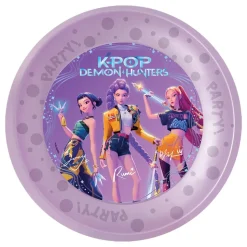 Plasttallerkener K-pop Demon Hunters™ Gjenbrukbare