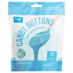 PME Candy Buttons Lyseblå