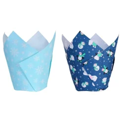 PME Cupcake Wrappers Snømann