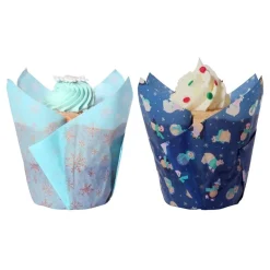 PME Cupcake Wrappers Snømann
