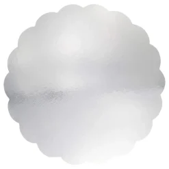 PME Kakebrett Scallop Sølv Metallic