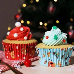 PME Muffinsformer med folie Jul