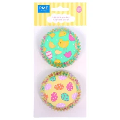 PME Muffinsformer med folie Påskekyllinger