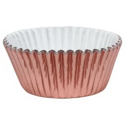 PME Muffinsformer Metallic Roségull