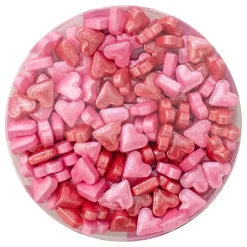 PME Rosa Hjerte Sprinkle Charms