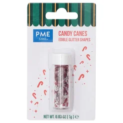 PME Spiselig Glitter Julestokker