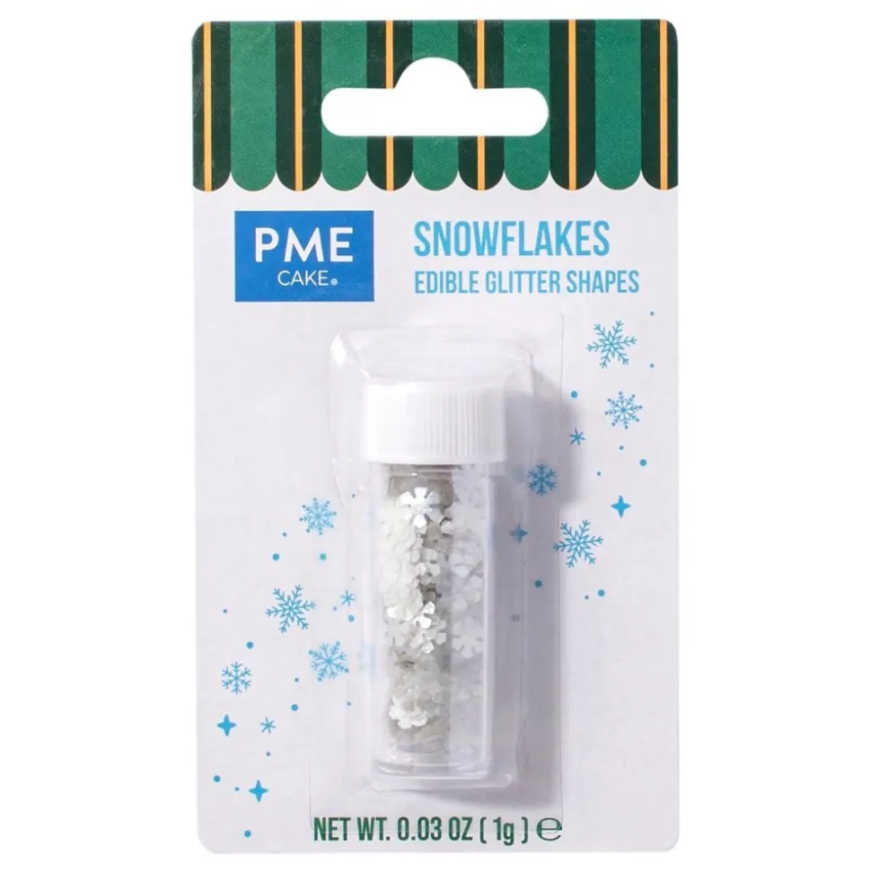 PME Spiselig Glitter Snøfnugg