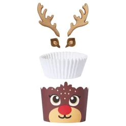 PME Sukkerfigurer Reinsdyr Cupcake Kit