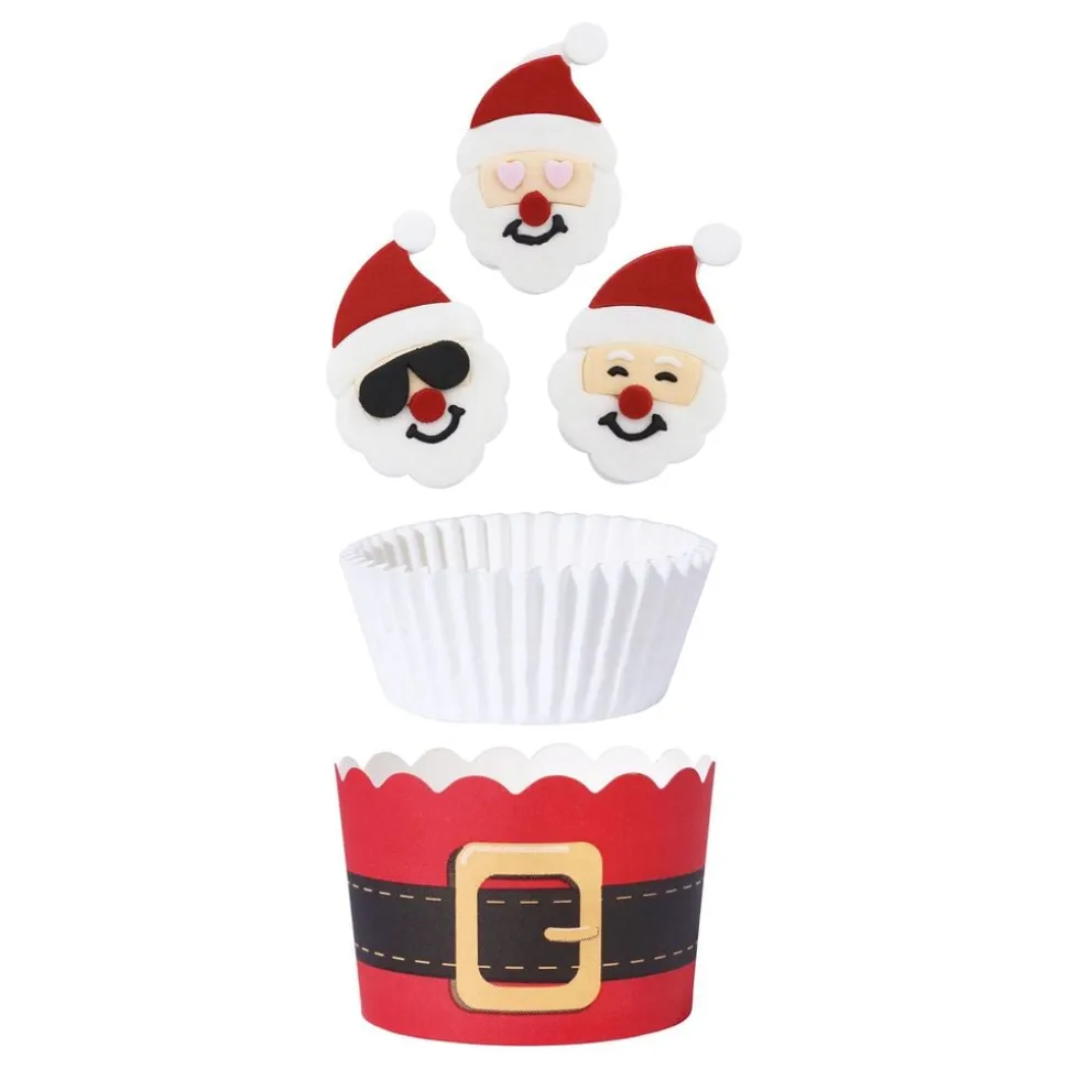 PME Sukkerskikkelser Nisse Cupcake Kit