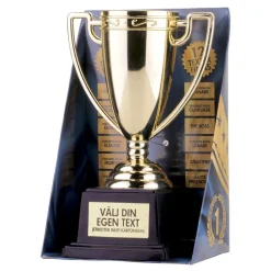 Pokal med Valgfri Tekst
