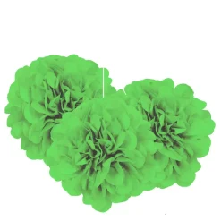 Pom Pom Mini Limegrønn Hengende Dekorasjon