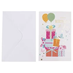 Pop-Up Happy Birthday-kort med konvolutt