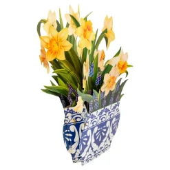 Pop Up-kort Blomster
