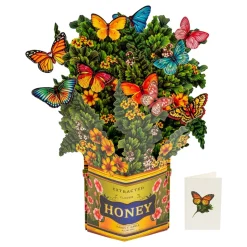 Pop Up-kort Blomster