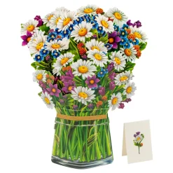 Pop Up-kort Blomster