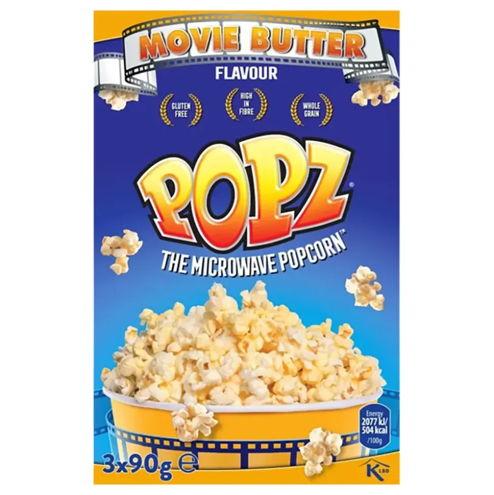 Popz Micropopcorn Smør