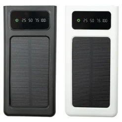 Powerbank med Solcellelader