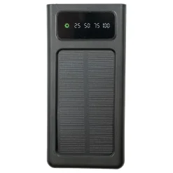 Powerbank med Solcellelader