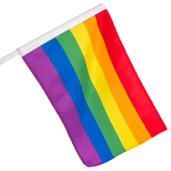 Pride Fasadeflagg med Stang