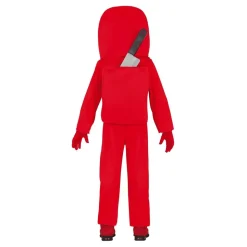 Rød Astronaut Barn Kostyme