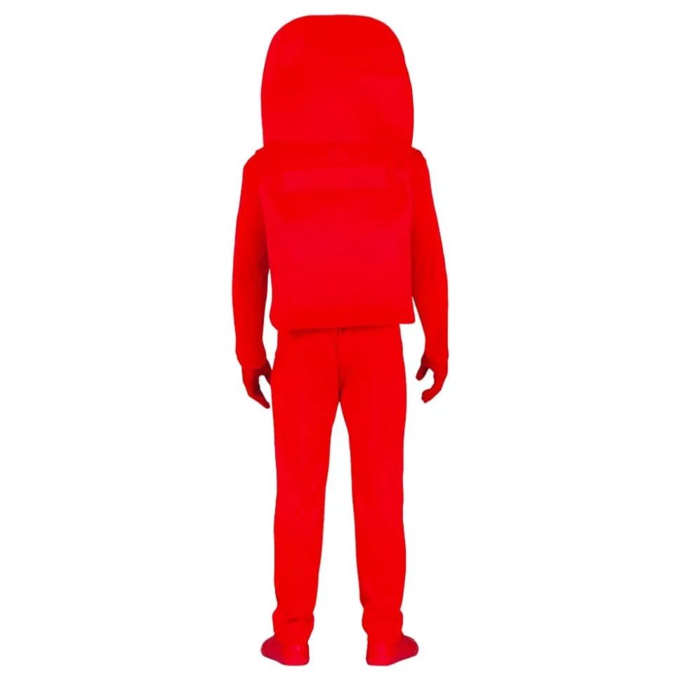 Rød Astronaut Drakt Tenåring