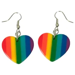 Øredobber Pride Hjerteformede