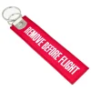 Remove Before Flight Nøkkelring