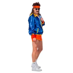 Retro Disco Rollerskater Herre Kostyme