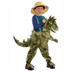 Ridende Dinosaur med Lyd Barn Kostyme