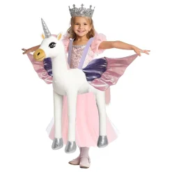 Ridende Unicorn Barn Kostyme