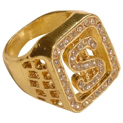 Ring med Dollartegn Gull